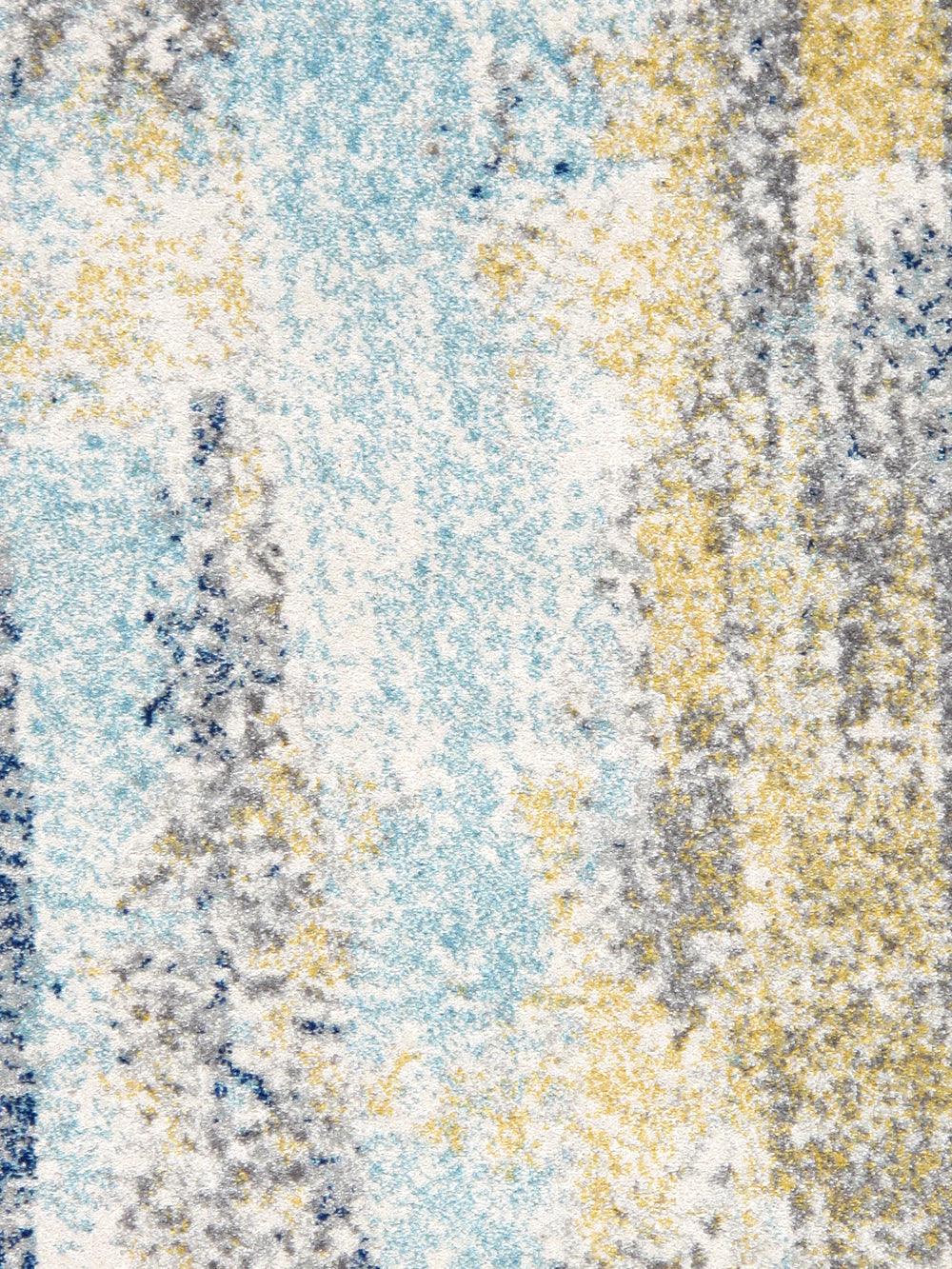 Canvello Modern Design Power Loom Area Rug- 6' X 6'