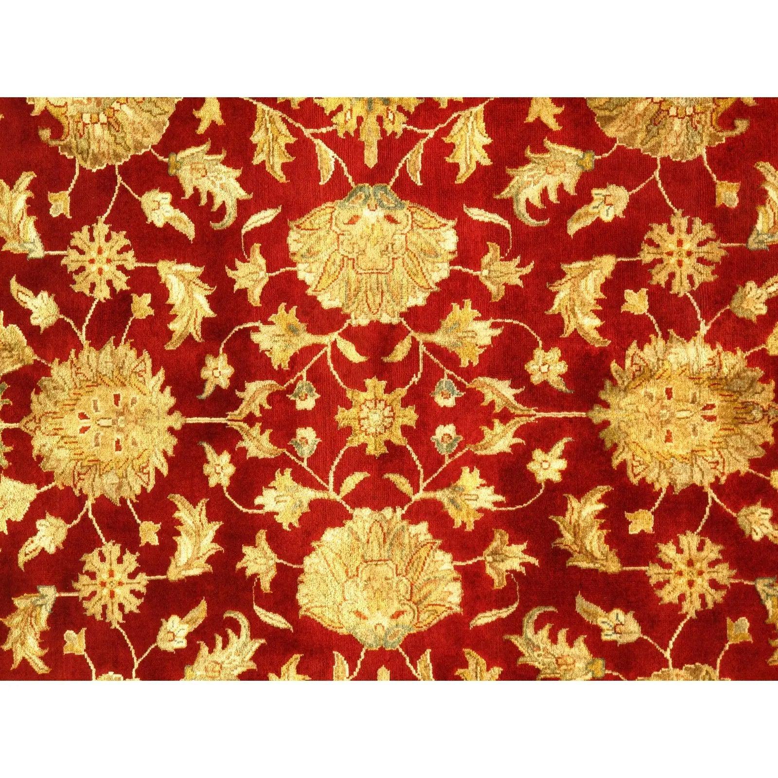 Canvello Tabriz Design Silk & Wool - 6'10" x 9'10"