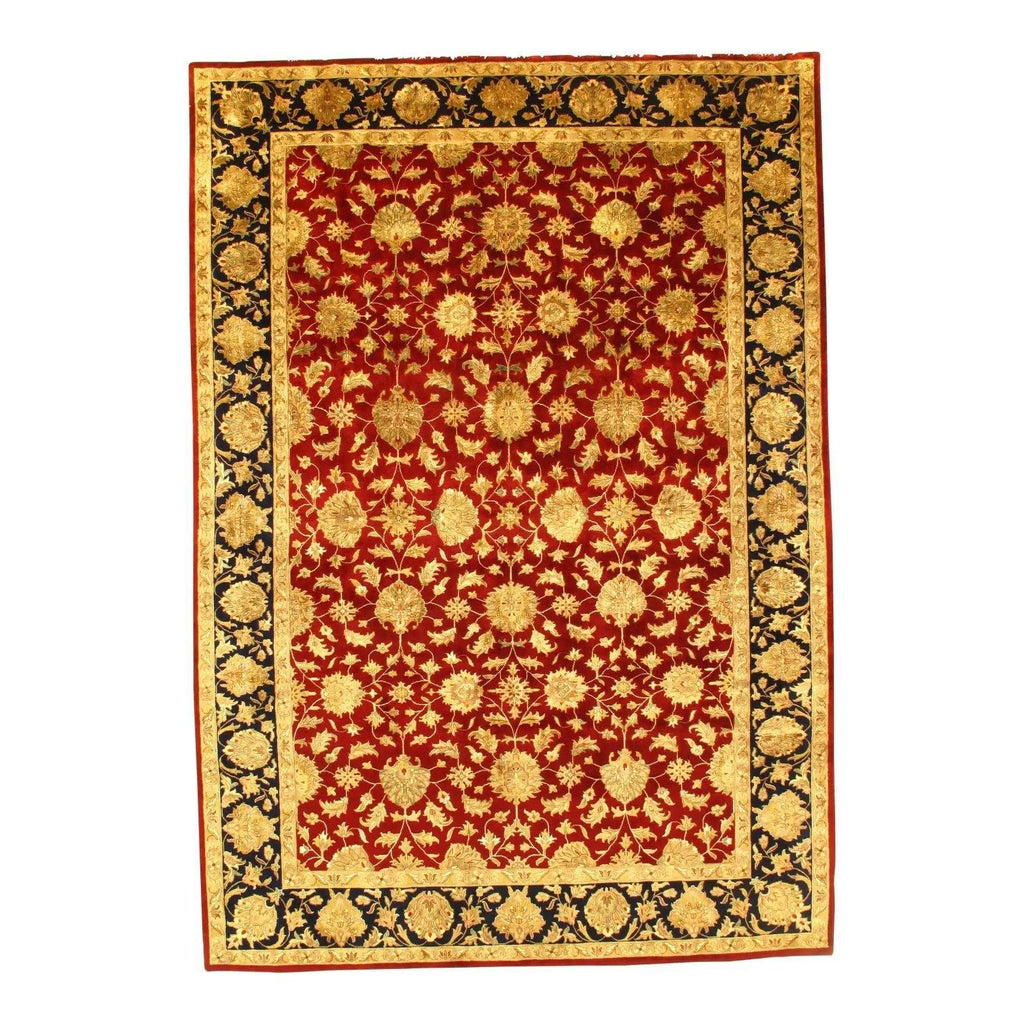 Canvello Tabriz Design Silk & Wool - 6'10" x 9'10"