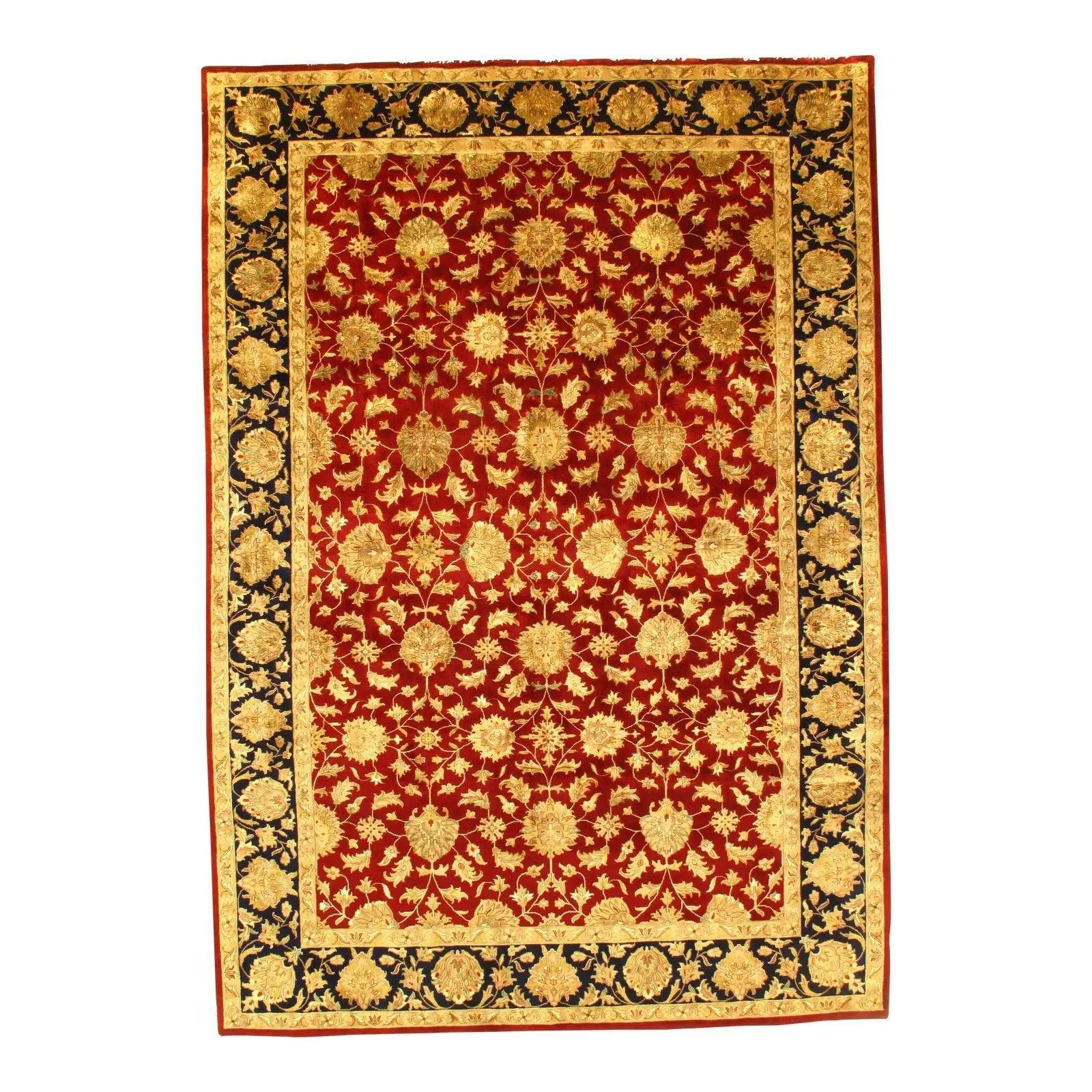 Canvello Tabriz Design Silk & Wool - 6'10" x 9'10"