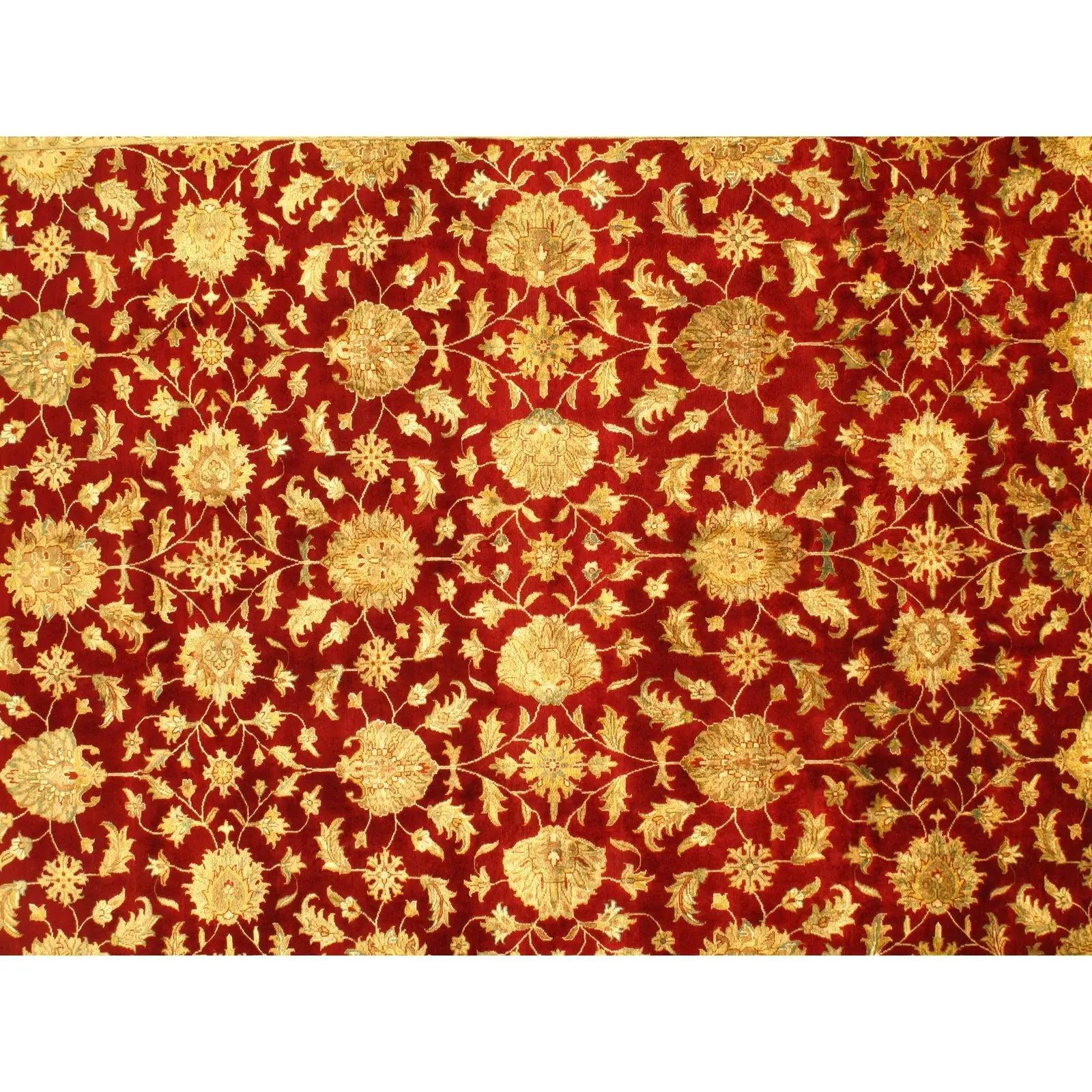 Canvello Tabriz Design Silk & Wool - 6'10" x 9'10"