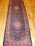Canvello Tabriz Hand-Knotted Lamb's Wool Runner- 2'6" X 12'