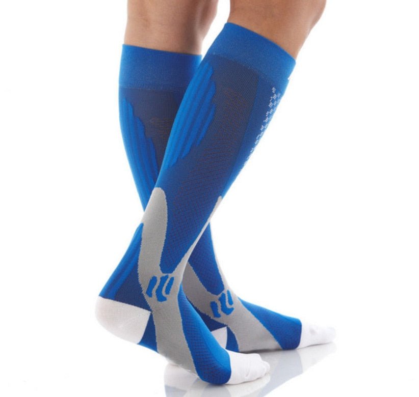Compression stockings Running basketball football socks Nylon Anti-swelling stretch Outdoor sports compression socks