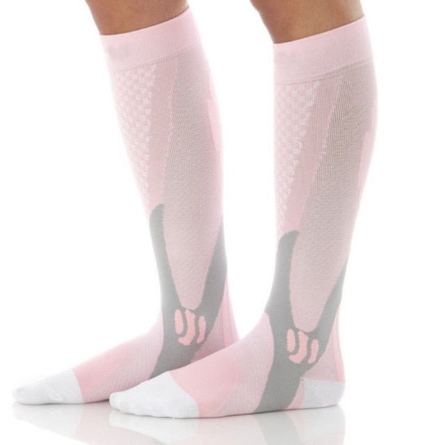 Compression stockings Running basketball football socks Nylon Anti-swelling stretch Outdoor sports compression socks