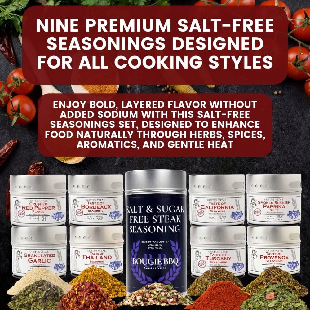 Ultimate Deluxe Salt Free Seasoning Collection | Set of 9