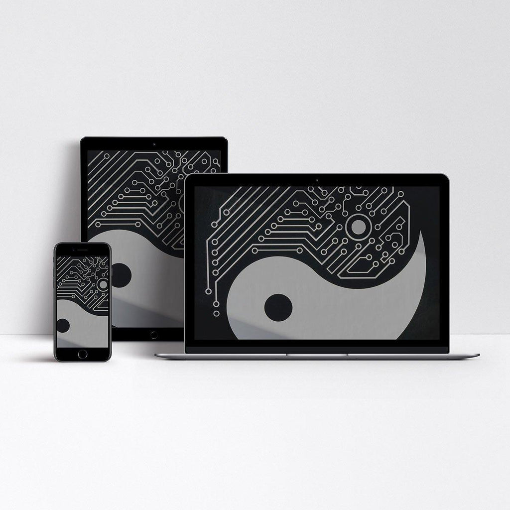 Digital Wallpapers - Yin Yang