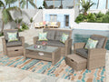 Set Of 4 Piece Outdoor Patio Furniture
