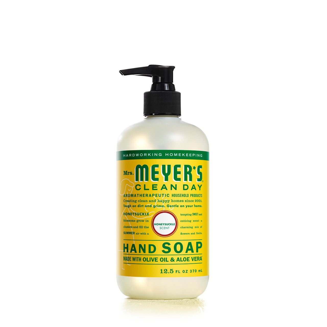 Mrs Meyers Liquid Hand Sp Honeyskl (6x12.5OZ )-3