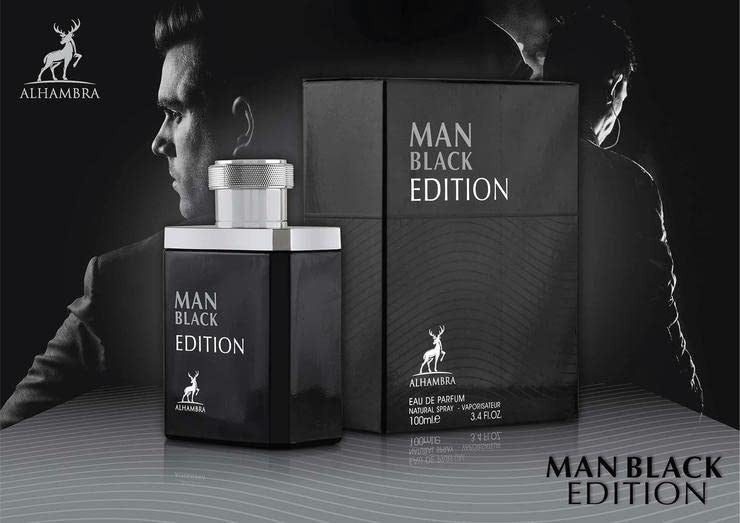 MAISON ALHAMBRA MAN BLACK EDP 3.4 M