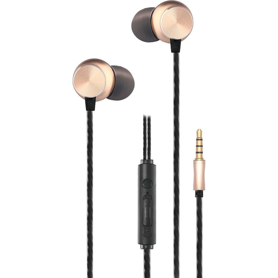 2GO In-Ear Stereo-Headset Deluxe fekete/arany