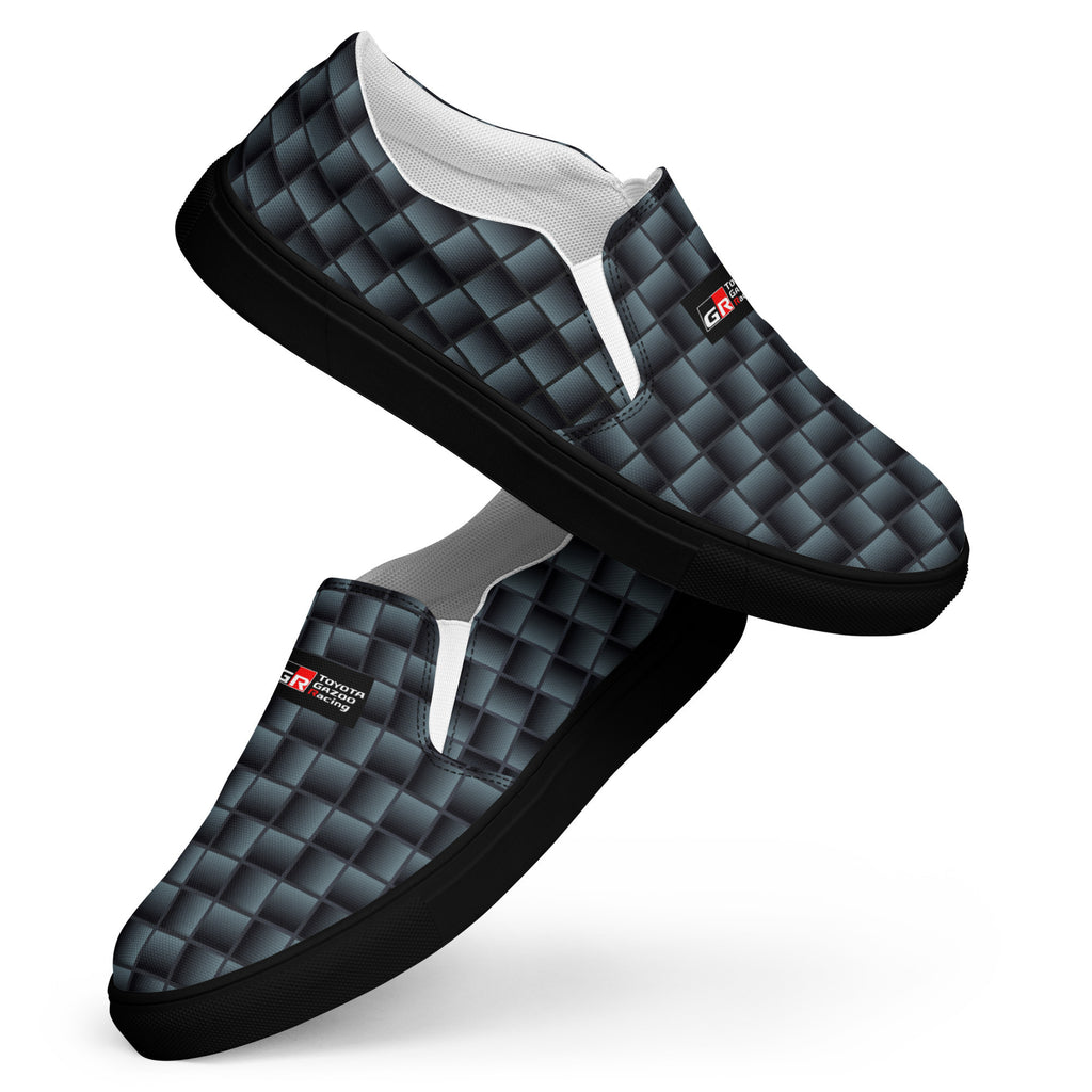 Carbon Men’s slip-on canvas shoes