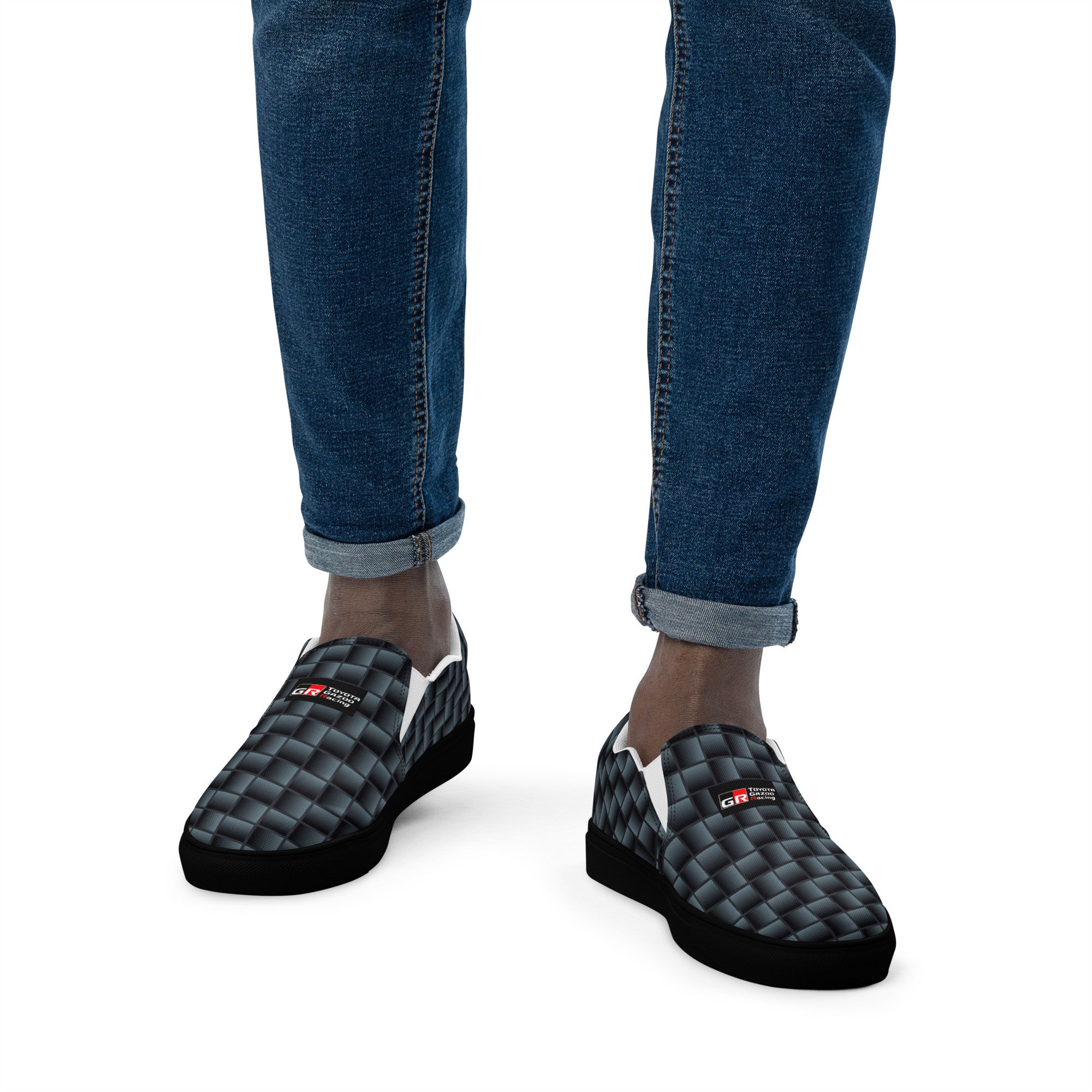 Carbon Men’s slip-on canvas shoes