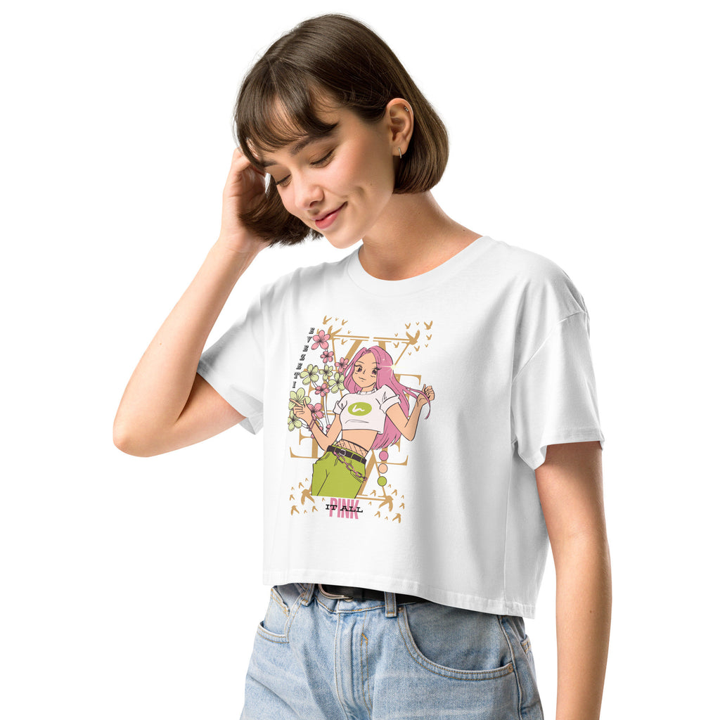 Aphrodite Pink It All Crop Top