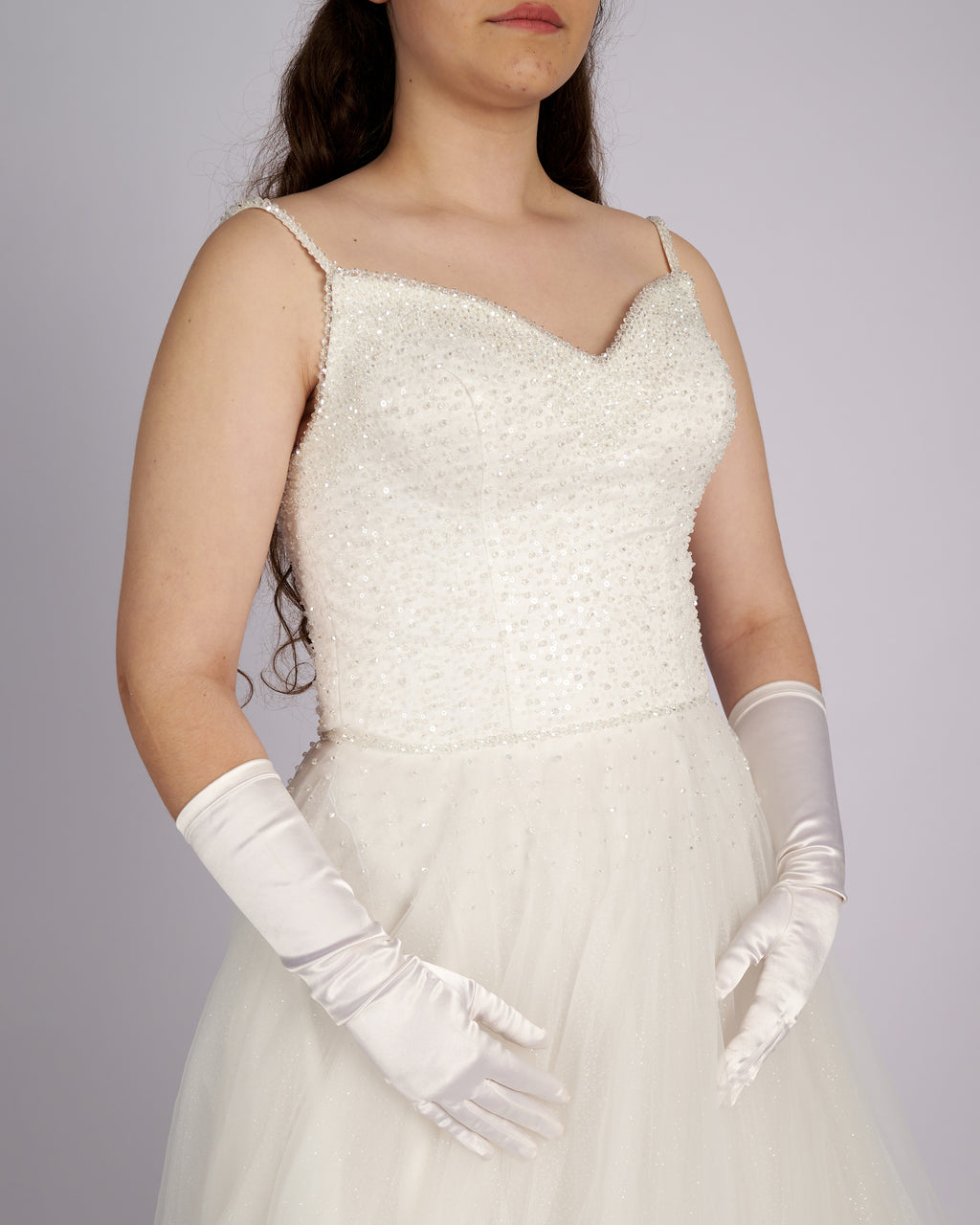 Celestine Crystal Beaded Wedding dress