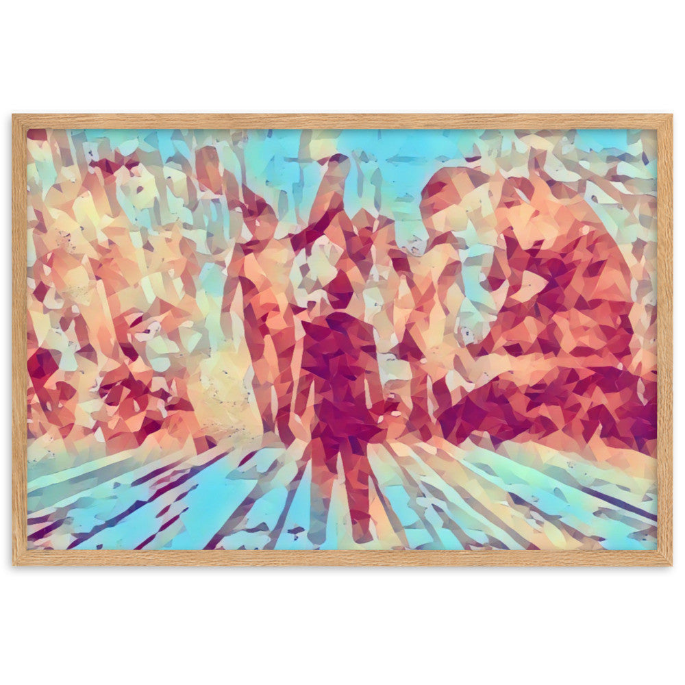 I SAW MY ENTIRE LIFE PASS THROUGH YOUR EYES Special Edition Framed Poster