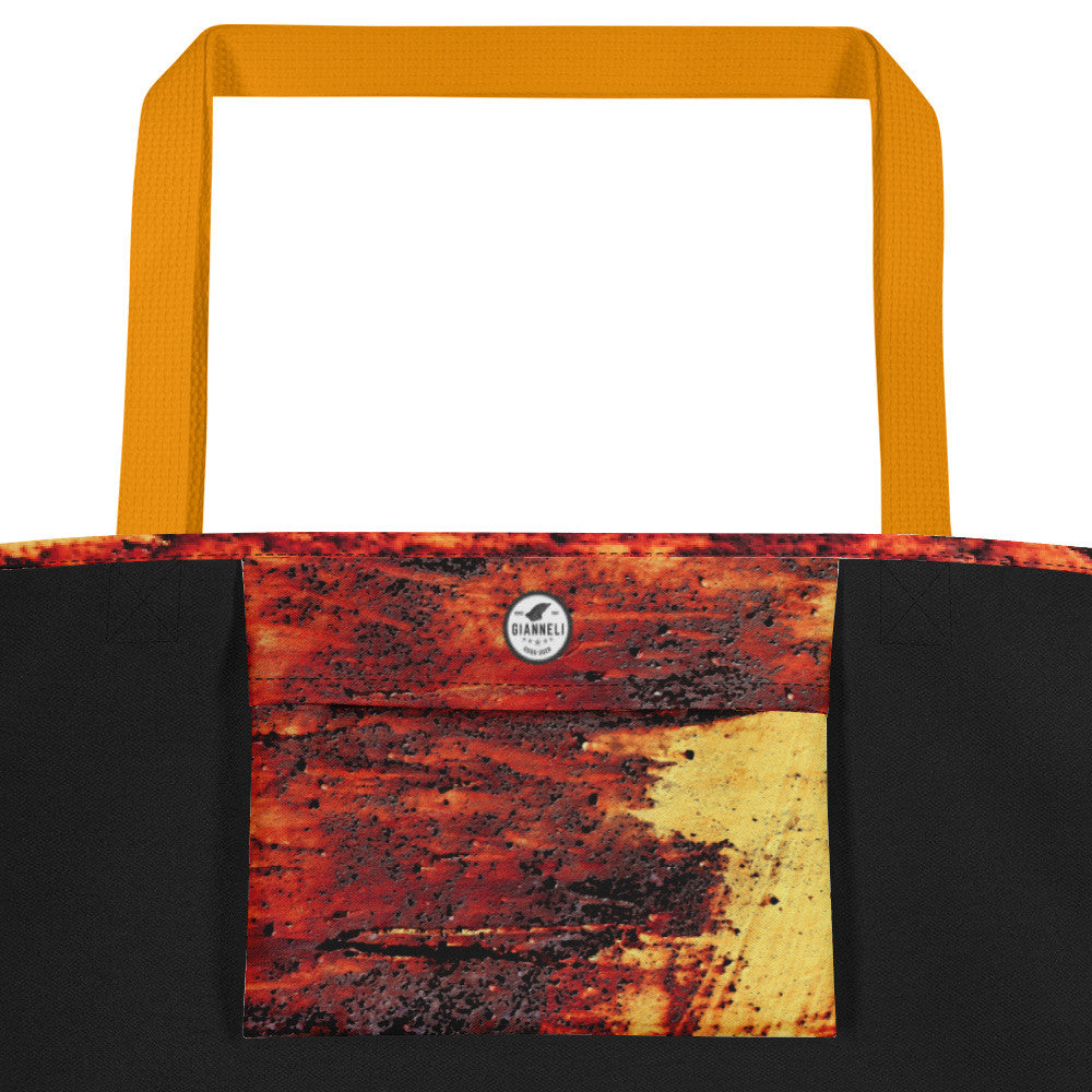 CLOCHARD Grunge Large Tote Bag by Gianneli