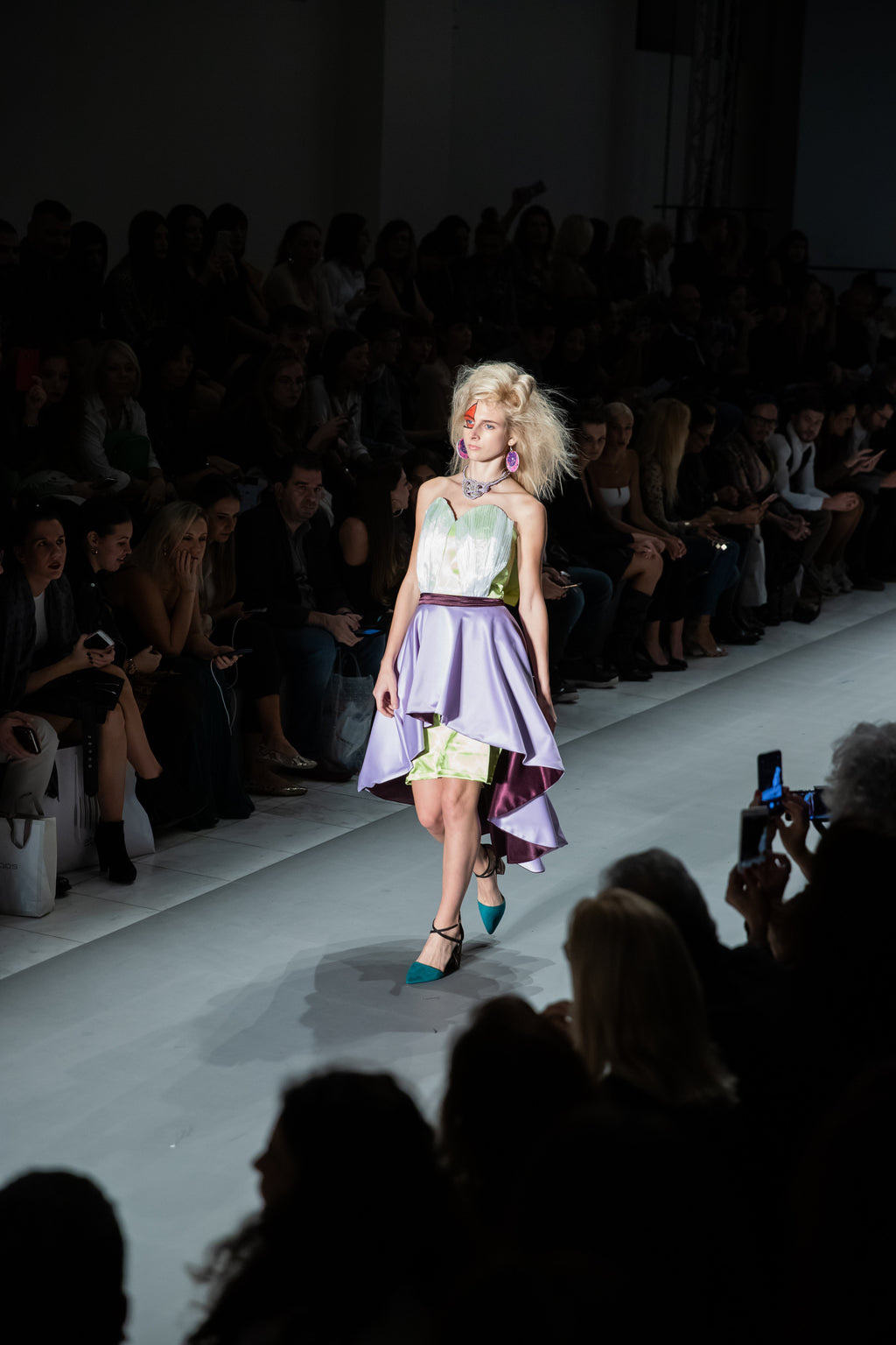 Satin Tulip Dress