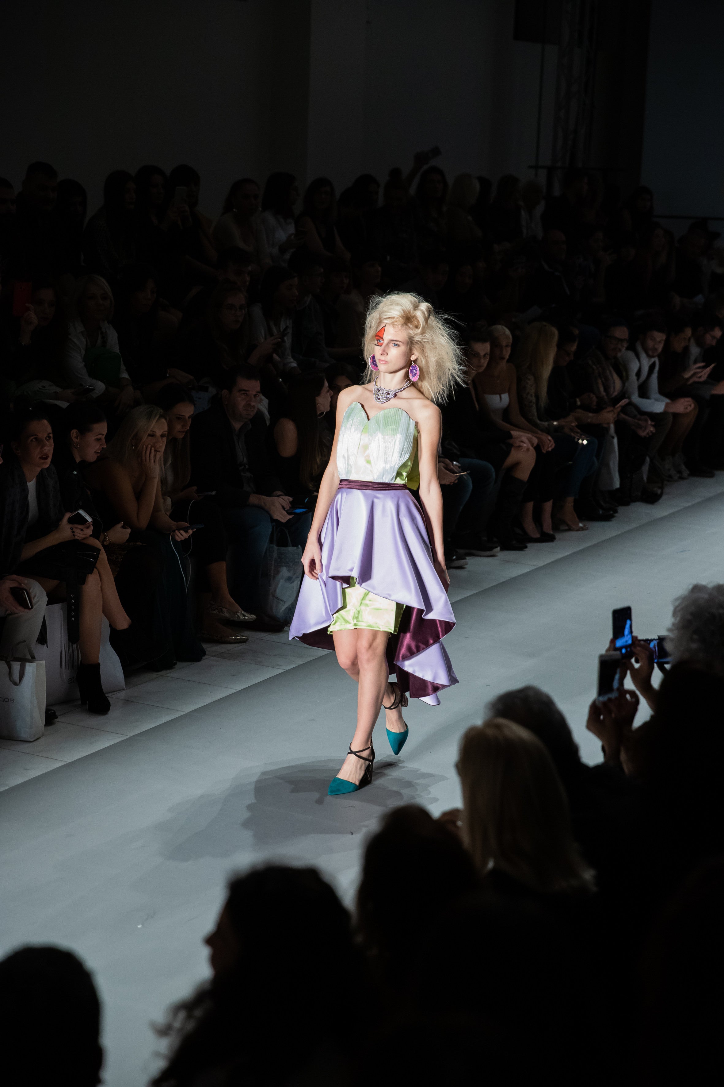 Satin Tulip Dress