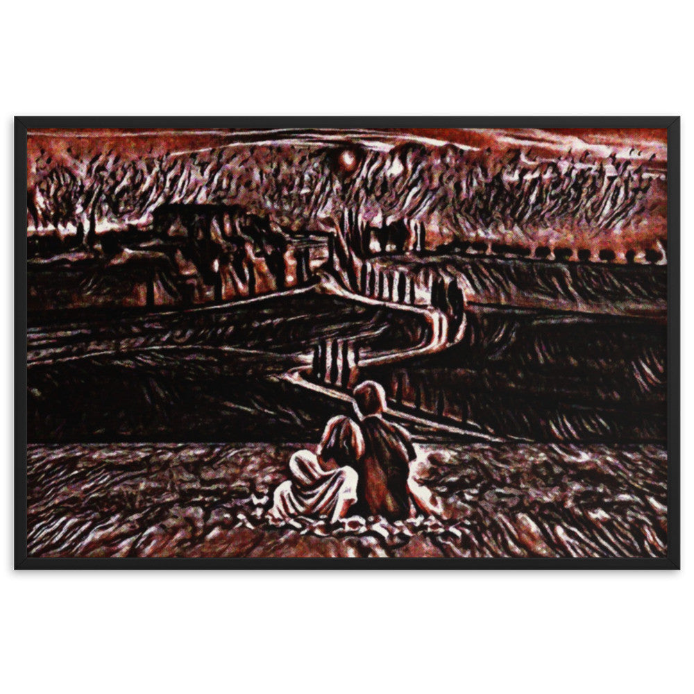 SEEING THE DAWN THROUGH THE DREAM SUPERIOR Framed Poster-0