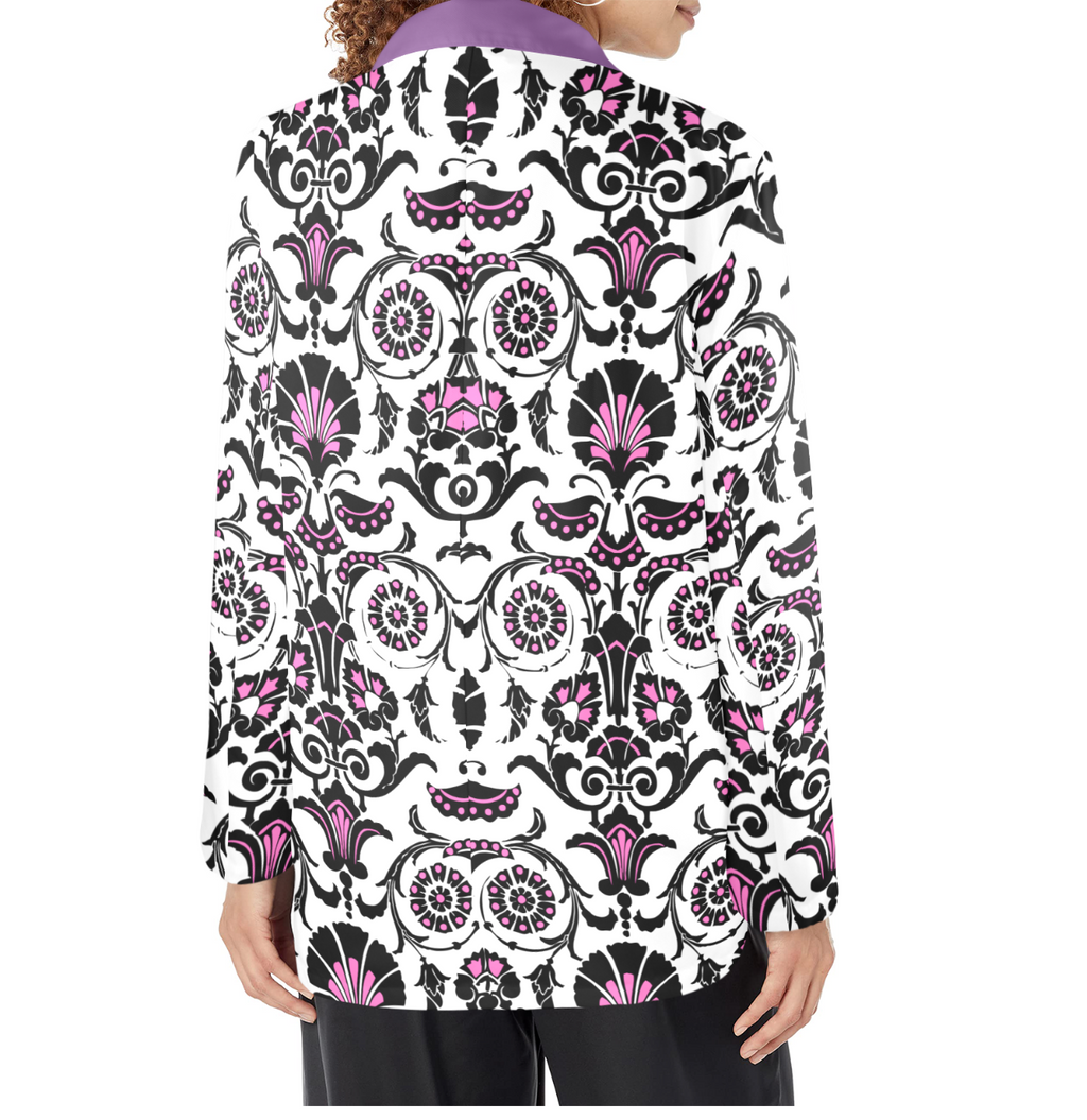 Flowers of Santorini Women's Blazer