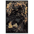 WHEN POSEIDON ASKED THE WAVES TO DANCE TALE Framed Poster