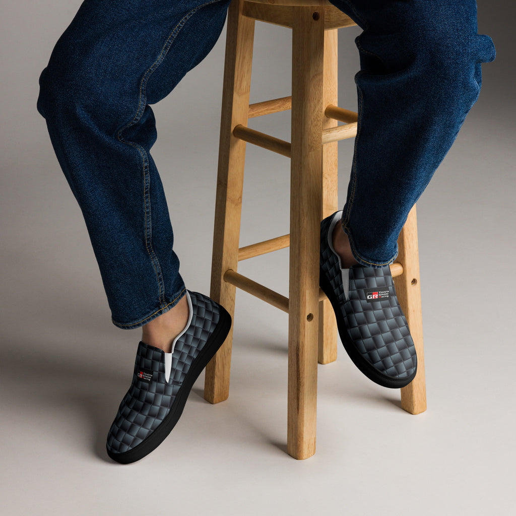 Carbon Men’s slip-on canvas shoes