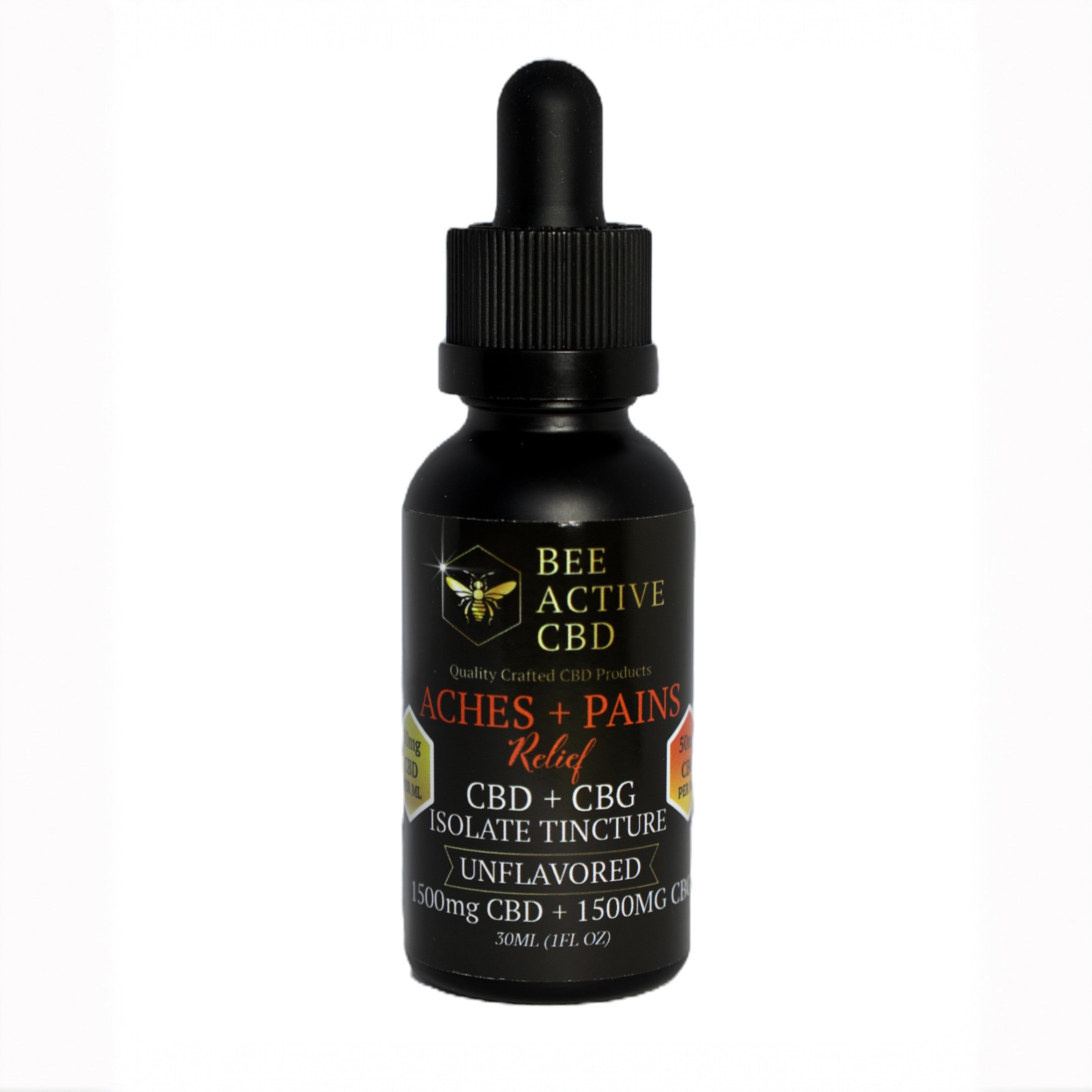 Bee Active CBD+CBG Isolate Tincture-0