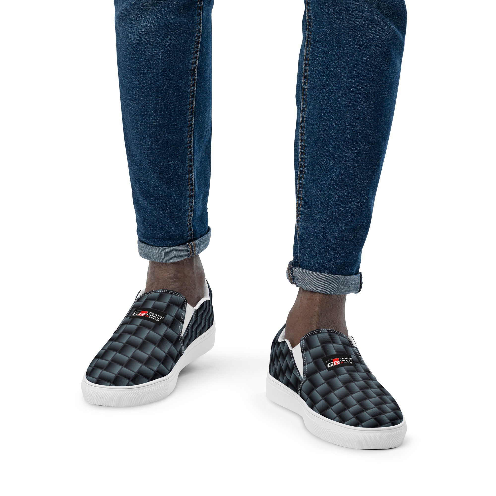 Carbon Men’s slip-on canvas shoes
