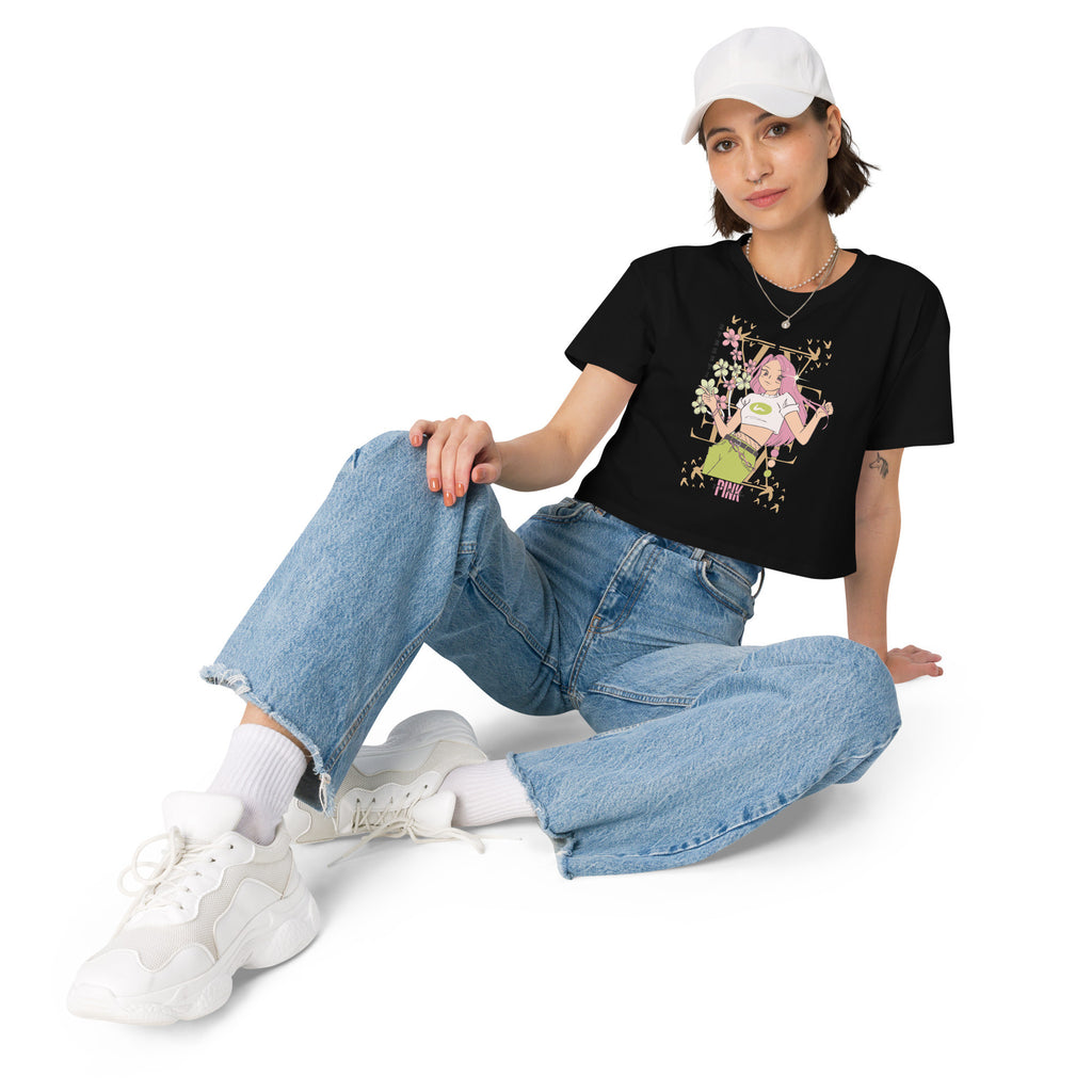 Aphrodite Pink It All Crop Top