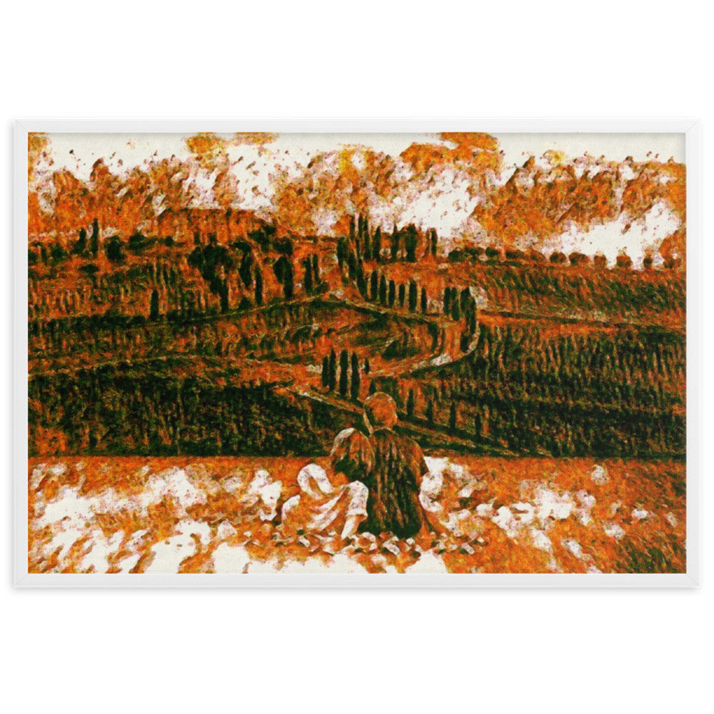 SEEING THE DAWN THROUGH THE DREAM SUPERIOR Framed Poster-0