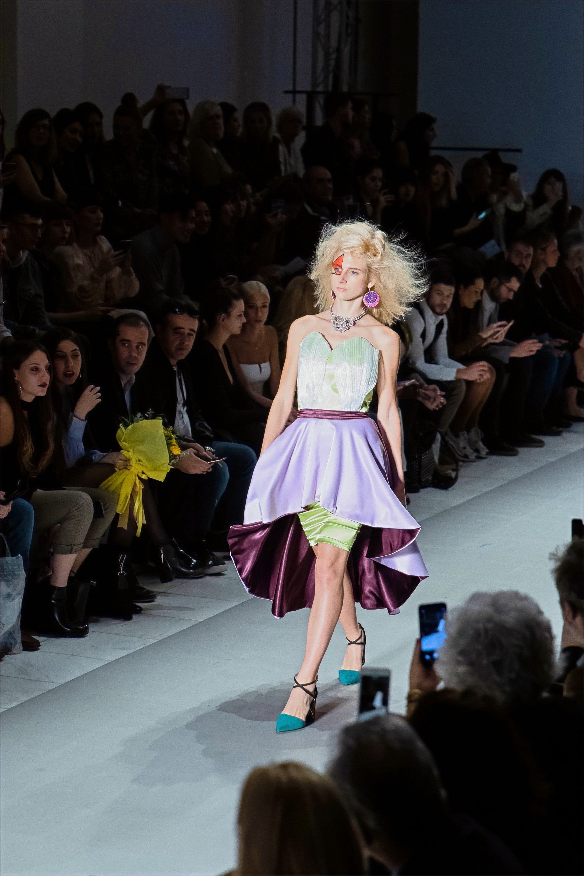 Satin Tulip Dress