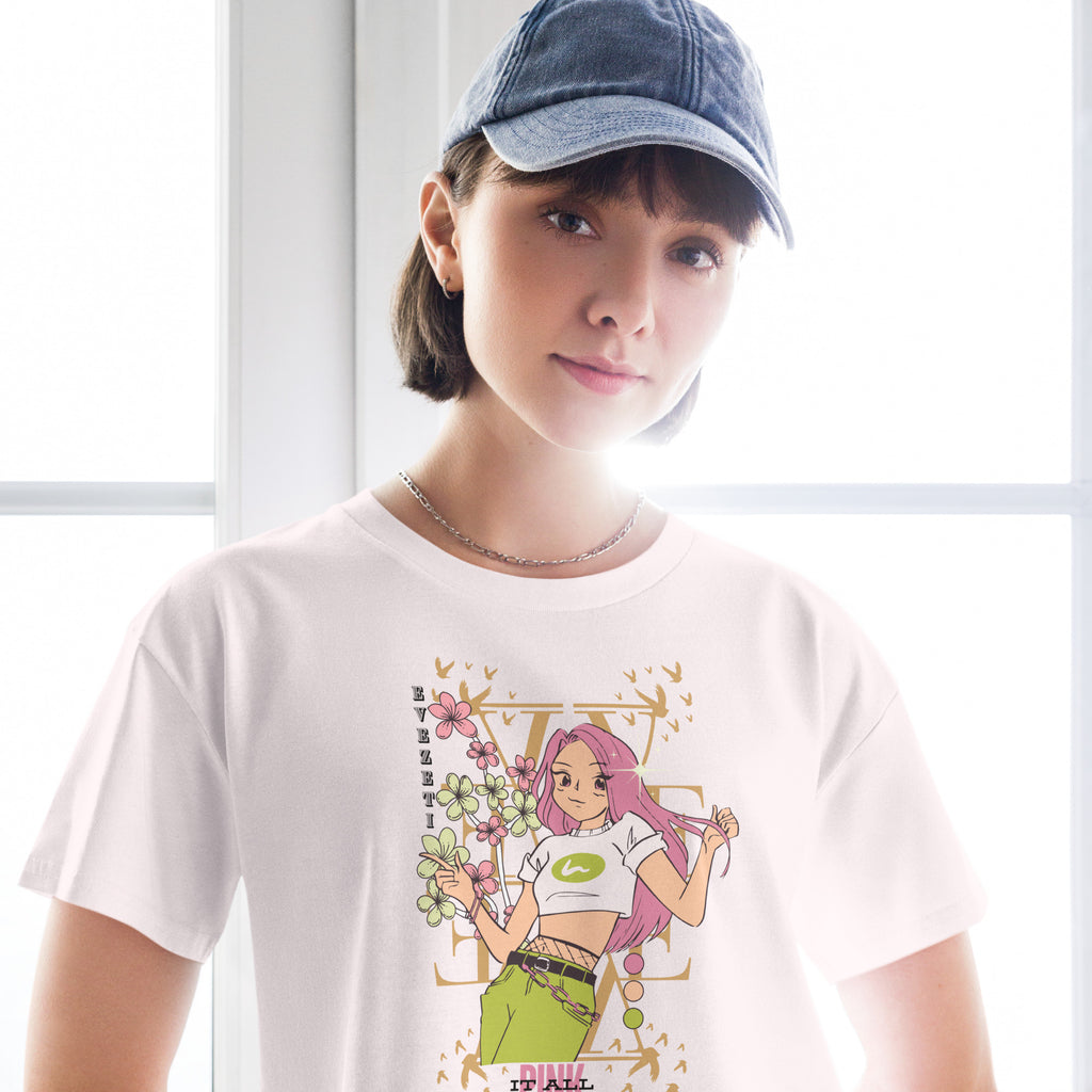 Aphrodite Pink It All Crop Top