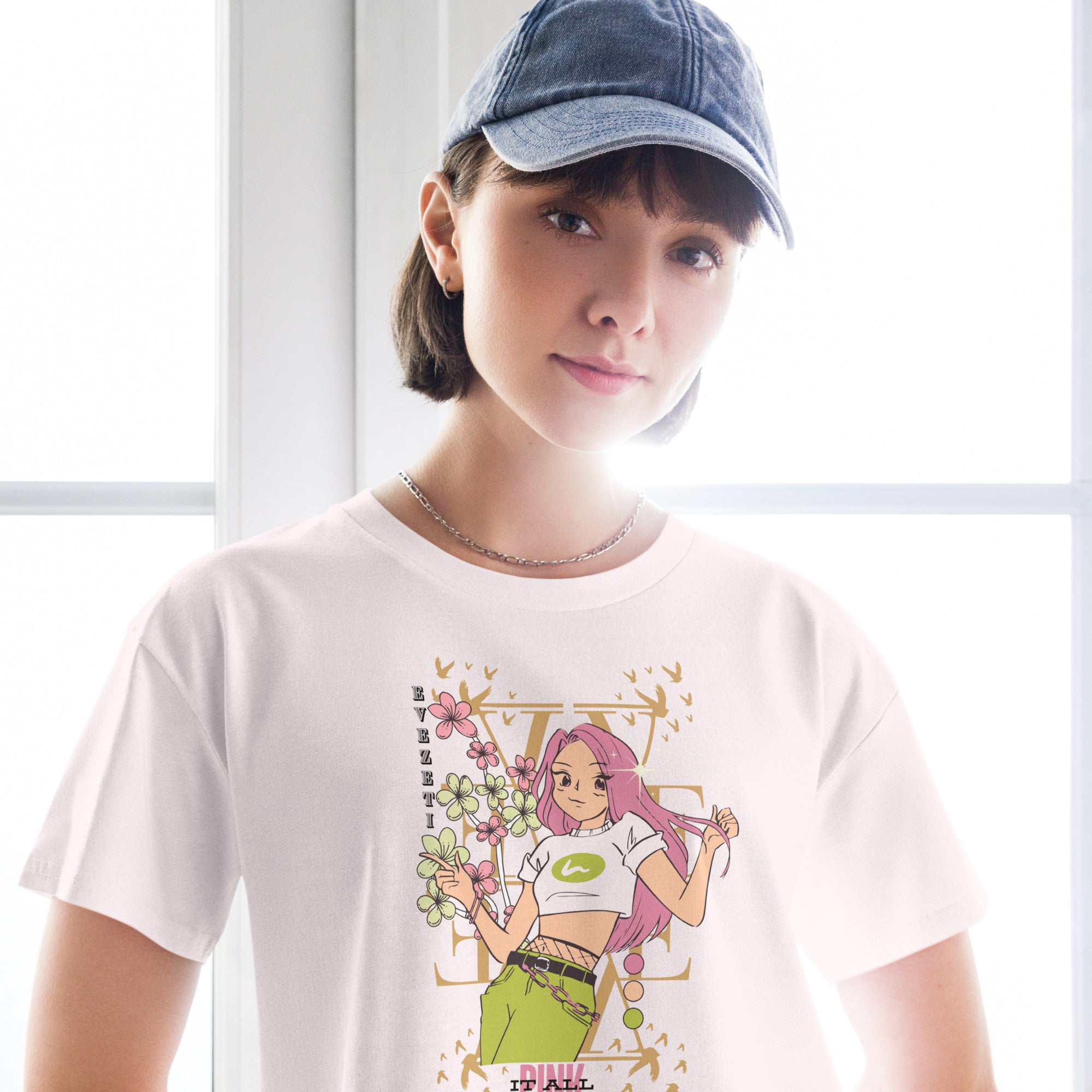 Aphrodite Pink It All Crop Top