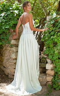 Crystal Beaded Sweetheart Bodice Corset Wedding Gown