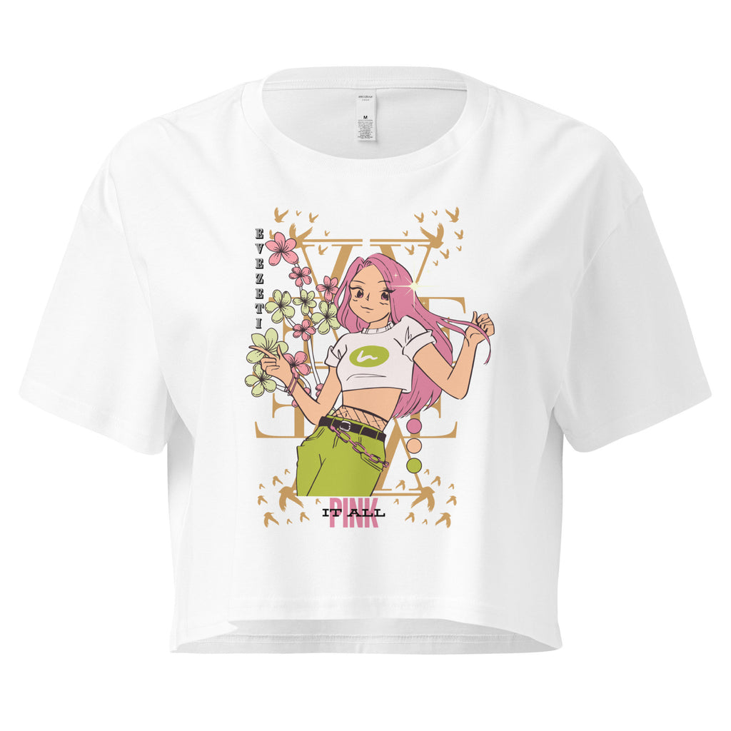 Aphrodite Pink It All Crop Top