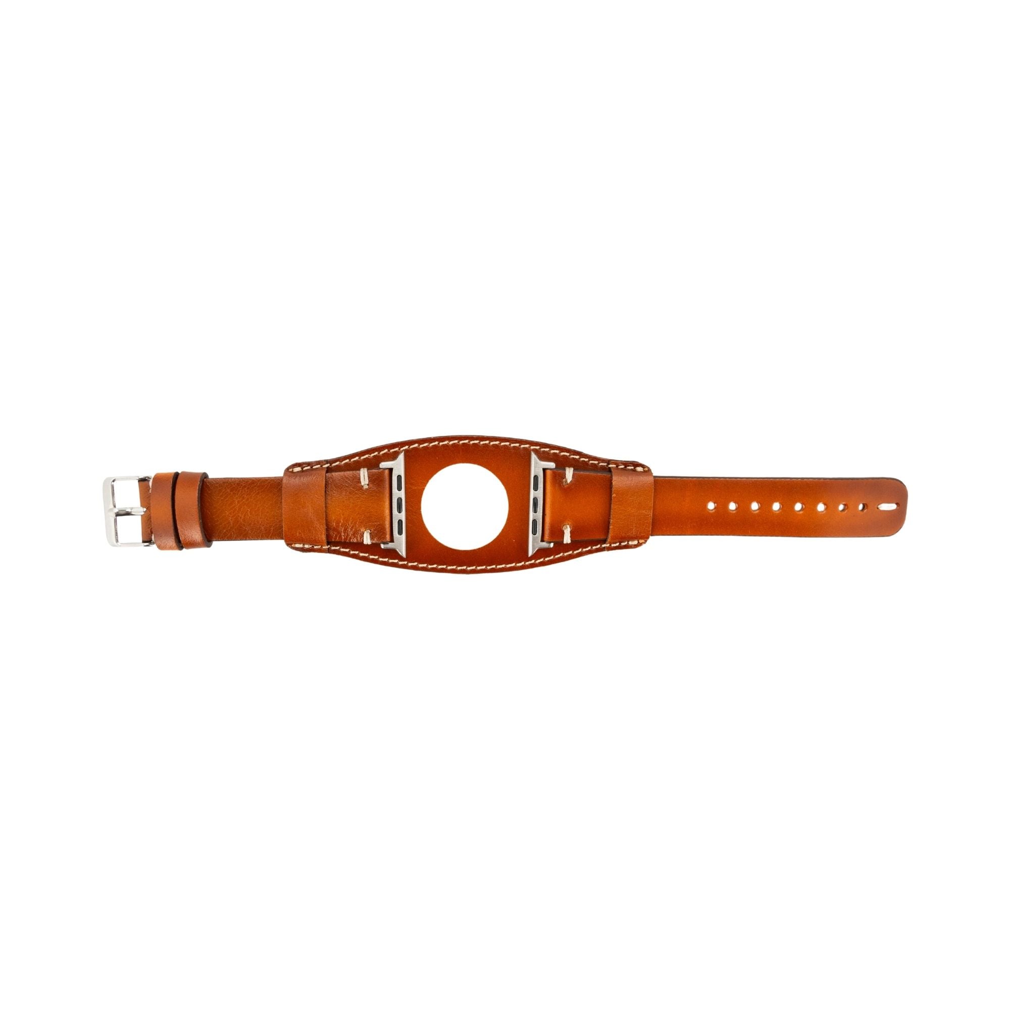 Fort Cuff Leather Bands for Apple Watch 9, Ultra 2 & SE