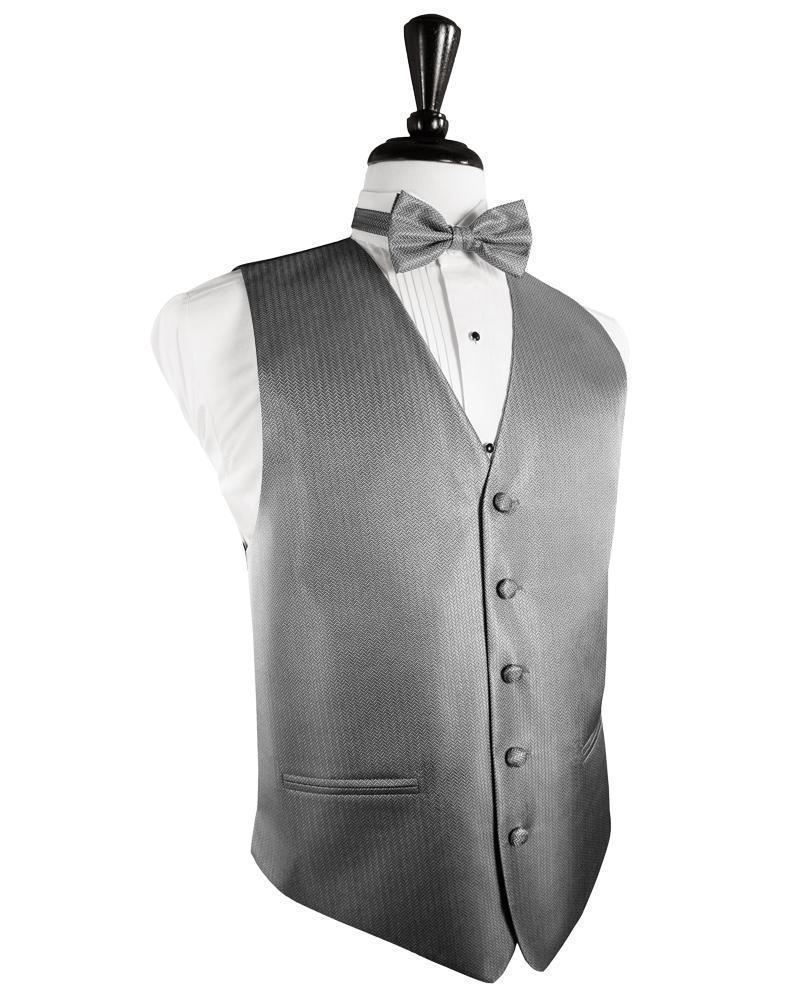 Herringbone Tuxedo Vest 6