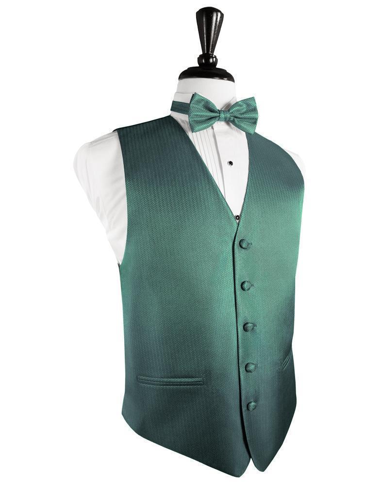 Herringbone Tuxedo Vest