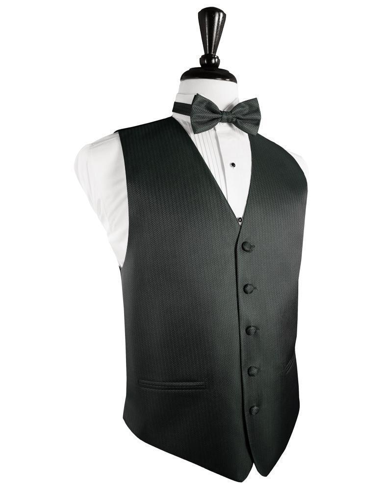 Herringbone Tuxedo Vest