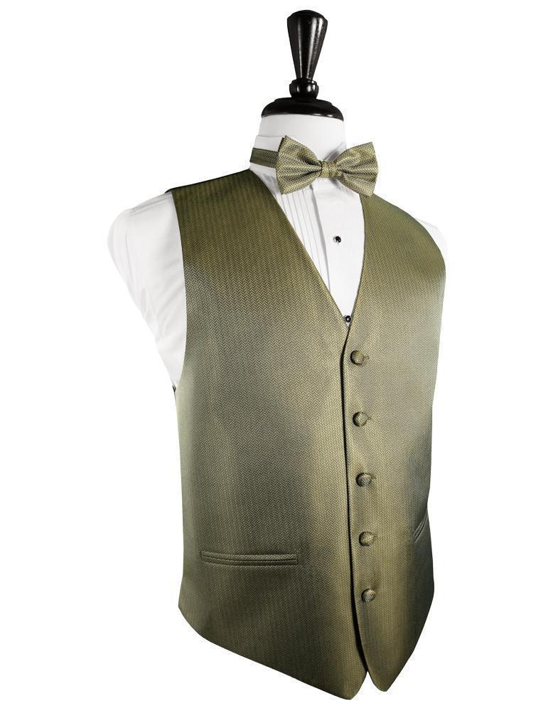 Herringbone Tuxedo Vest