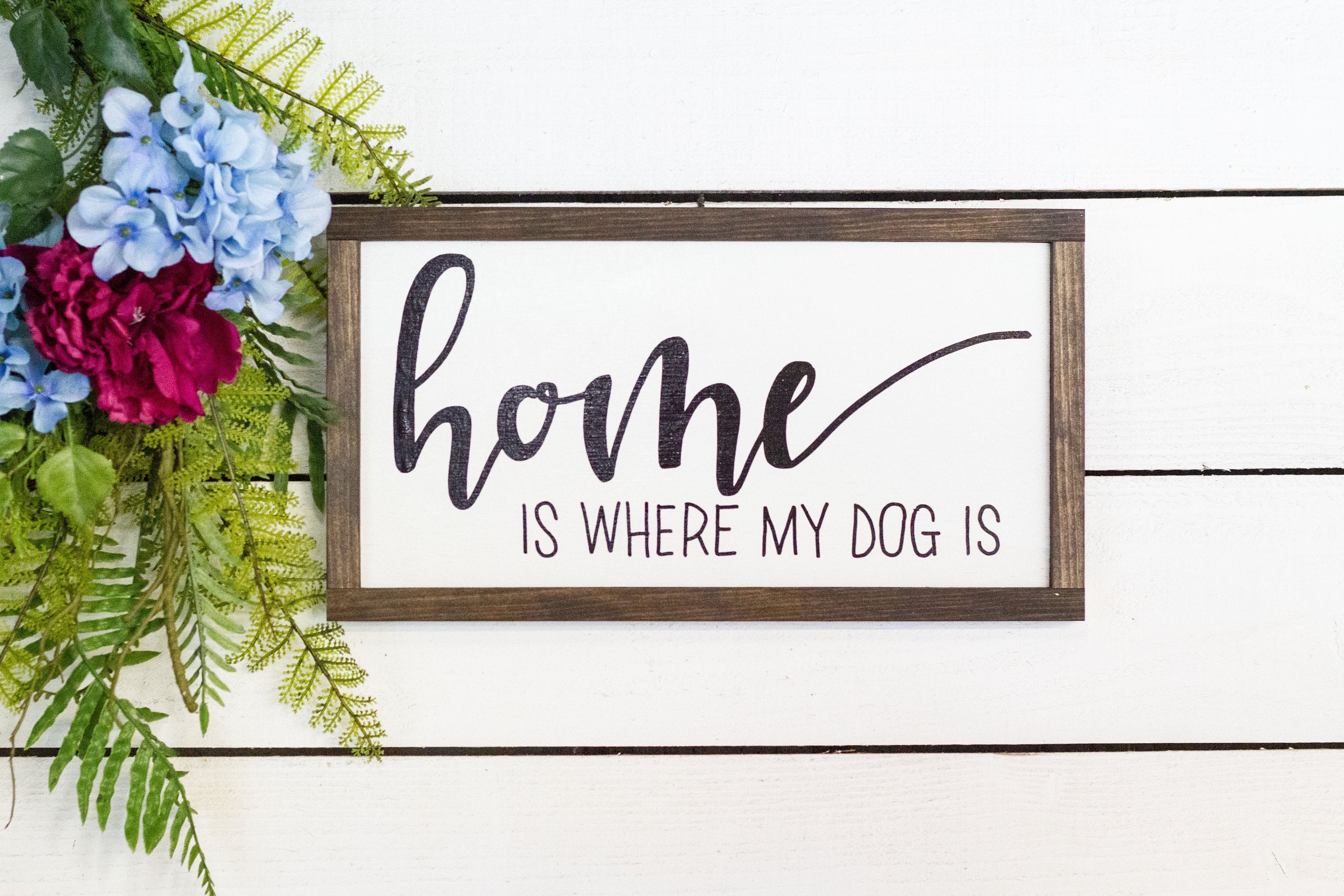 home is where my dog is