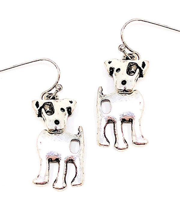 PET LOVERS THEME DOG EARRING
