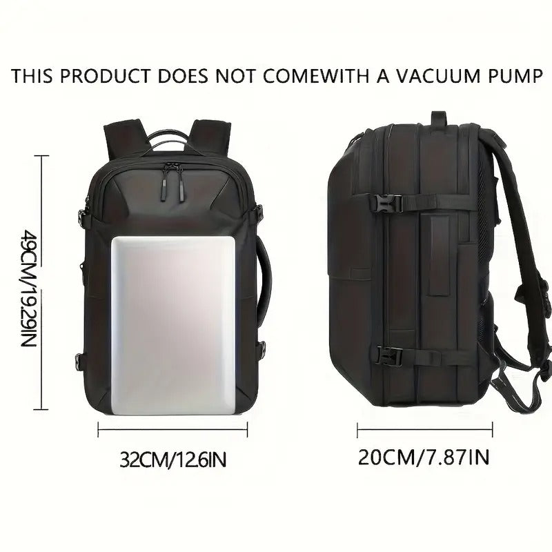 NNETM Women’s Vacuum Compression Travel Backpack