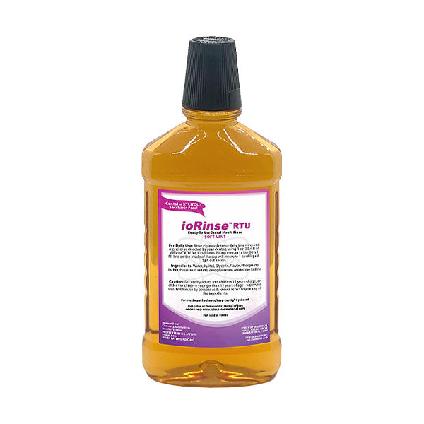 IoTech ioRinse RTU Ready-To-Use Mouth Rinse - Soft Mint-0