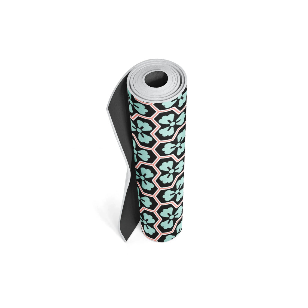 Yoga Mat | 6mm Thick | Black | Non-Slip | Eco Friendly | Yune Yoga | Crow