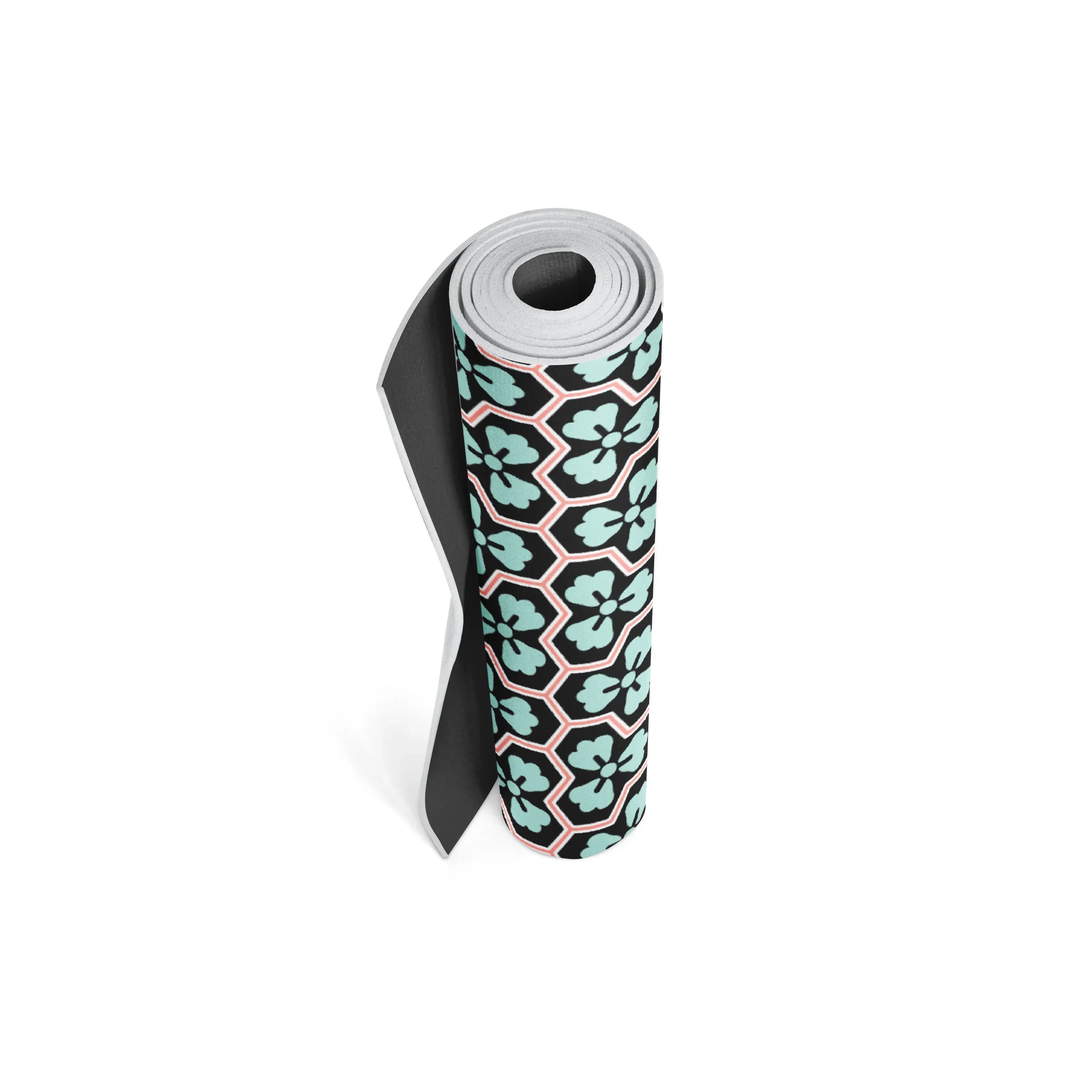 Yoga Mat | 6mm Thick | Black | Non-Slip | Eco Friendly | Yune Yoga | Crow