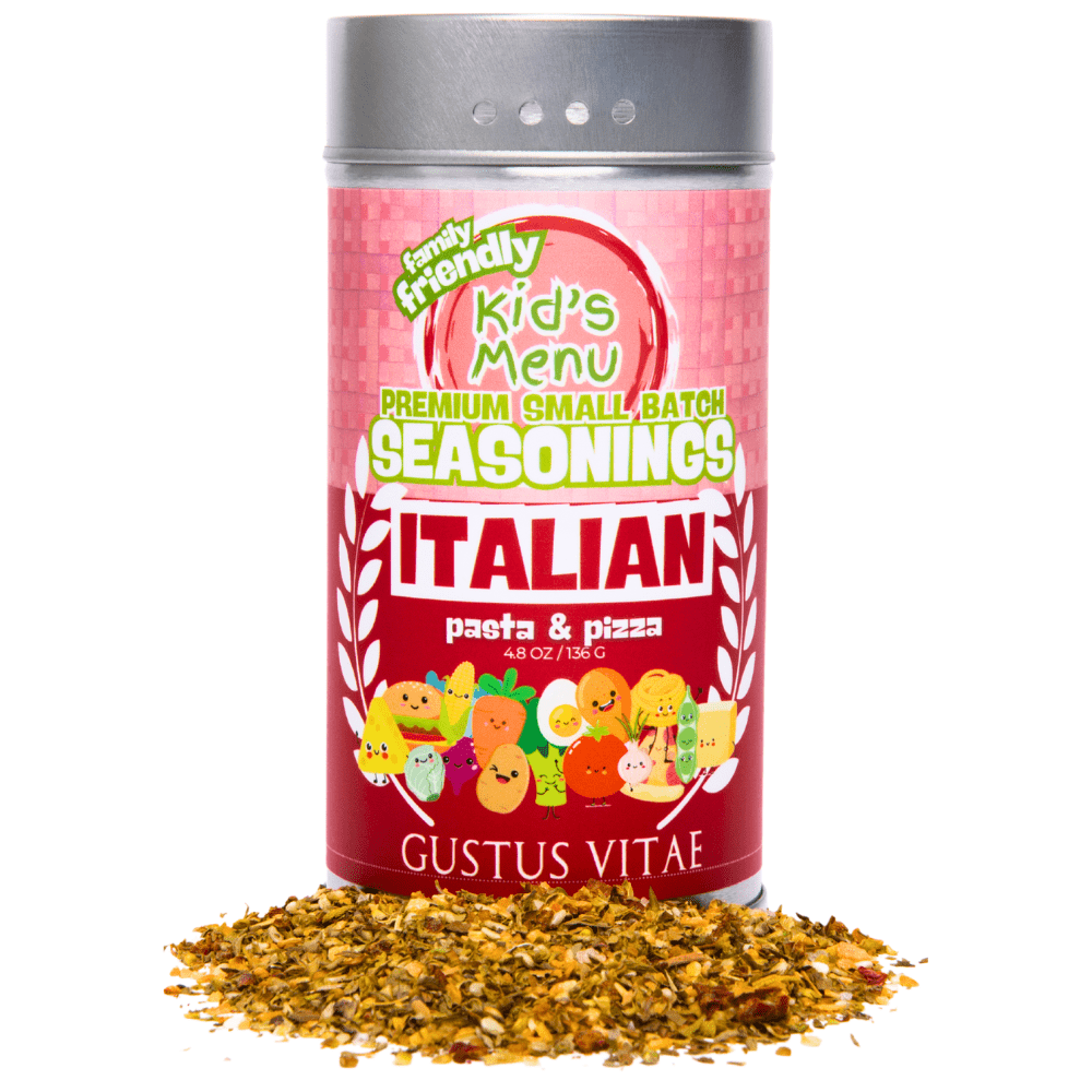 Kid’s Menu: Italian: Pasta & Pizza Seasoning