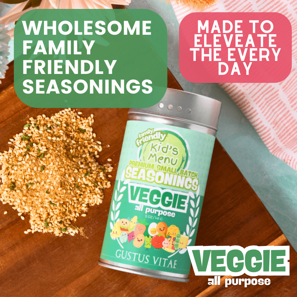 Kid’s Menu: Veggie: All Purpose Seasoning