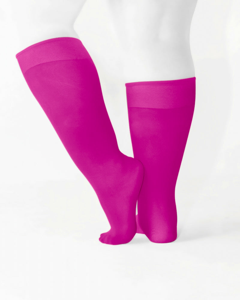 Knee Highs 70 Denier - Fuchsia