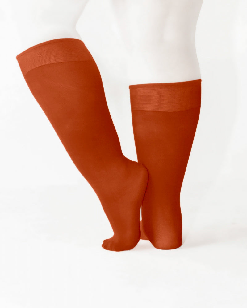 Knee Highs 70 Denier - Rust
